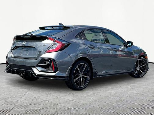 Gray 2021 Honda Civic Sport