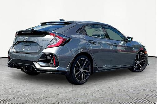 Gray 2021 Honda Civic Sport