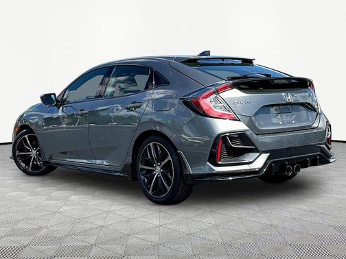 Gray 2021 Honda Civic Sport