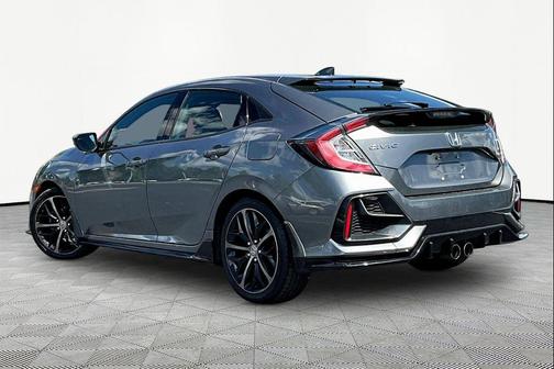 Gray 2021 Honda Civic Sport
