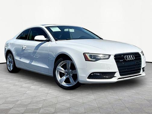 White 2014 Audi A5 2.0T Premium