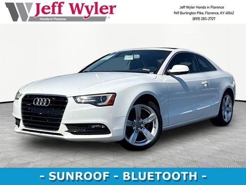 White 2014 Audi A5 2.0T Premium