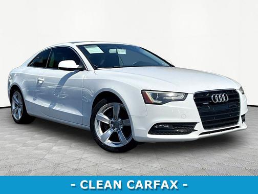 White 2014 Audi A5 2.0T Premium