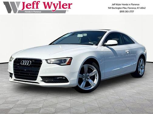 White 2014 Audi A5 2.0T Premium