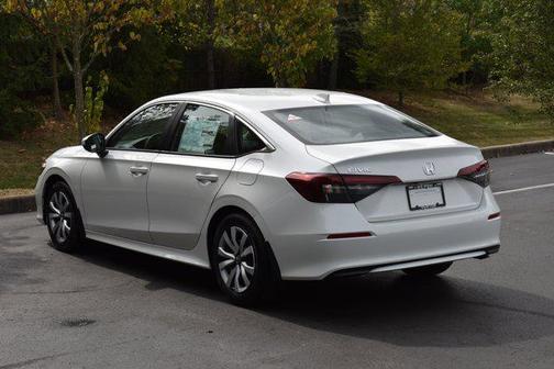 Platinum White Pearl 2026 Honda Civic LX
