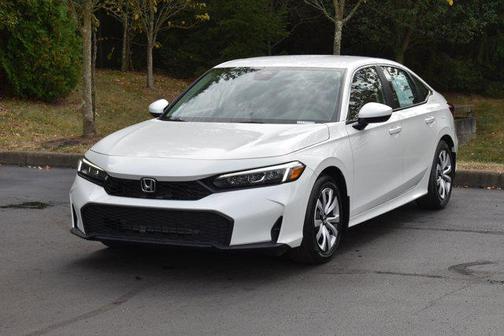 Platinum White Pearl 2026 Honda Civic LX