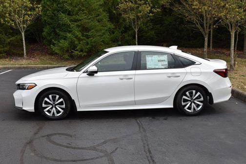 Platinum White Pearl 2026 Honda Civic LX