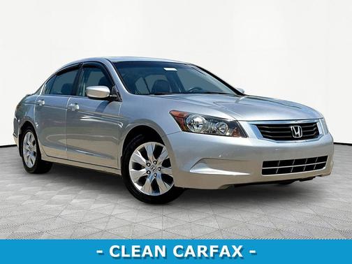 Alabaster Silver Metallic 2010 Honda Accord EX-L
