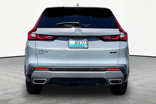 Gray 2025 Honda CR-V Hybrid Sport AWD