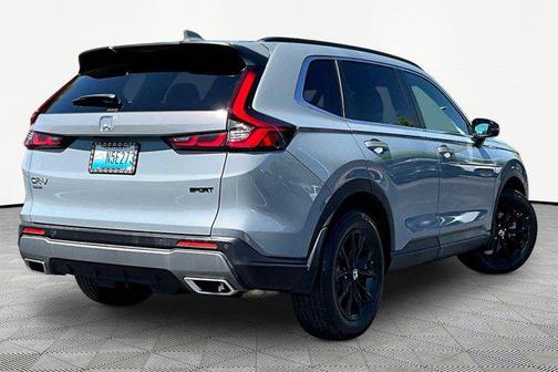 Gray 2025 Honda CR-V Hybrid Sport AWD