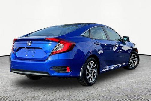 Aegean Blue Metallic 2016 Honda Civic EX