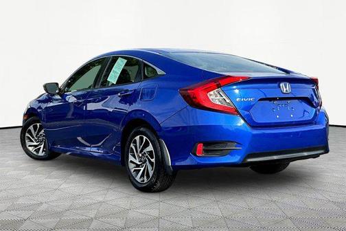 Aegean Blue Metallic 2016 Honda Civic EX