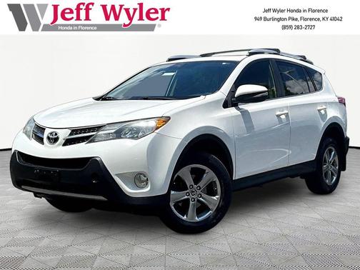 Super White 2015 Toyota RAV4 XLE