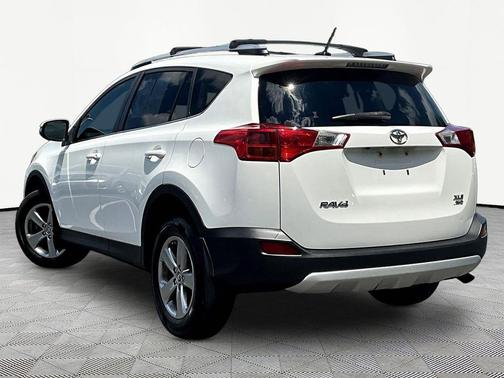 Super White 2015 Toyota RAV4 XLE