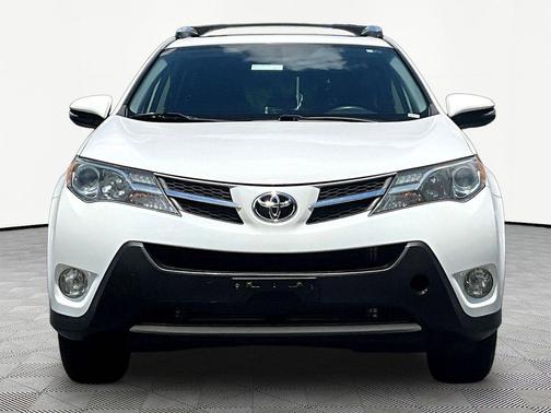 Super White 2015 Toyota RAV4 XLE