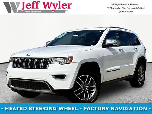 Bright White Clearcoat 2022 Jeep Grand Cherokee Limited