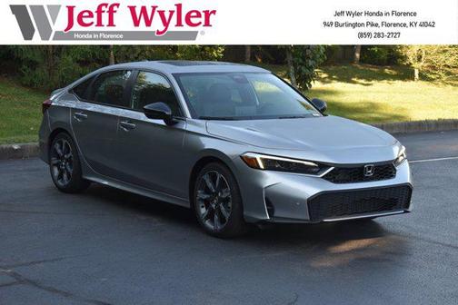 Solar Silver Metallic 2026 Honda Civic Hybrid Sport Touring
