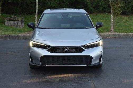 Solar Silver Metallic 2026 Honda Civic Hybrid Sport Touring