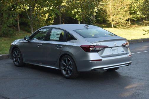 Solar Silver Metallic 2026 Honda Civic Hybrid Sport Touring