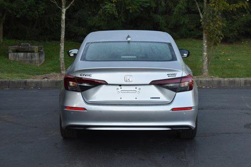 Solar Silver Metallic 2026 Honda Civic Hybrid Sport Touring