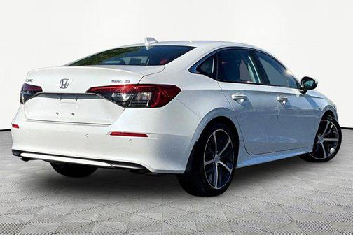 Platinum White Pearl 2023 Honda Civic Touring