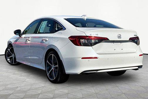 Platinum White Pearl 2023 Honda Civic Touring
