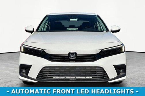 Platinum White Pearl 2023 Honda Civic Touring