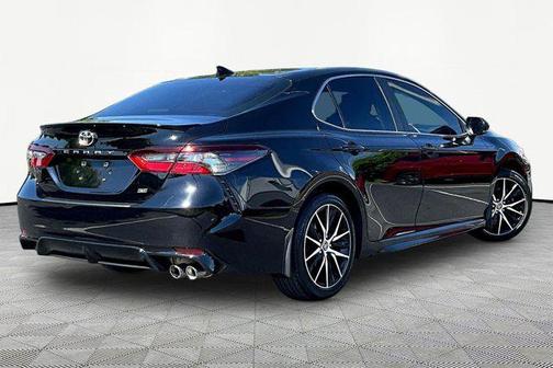 Midnight Black Metallic 2023 Toyota Camry SE