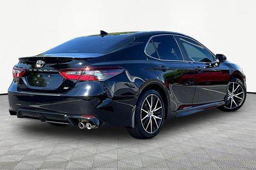 Midnight Black Metallic 2023 Toyota Camry SE