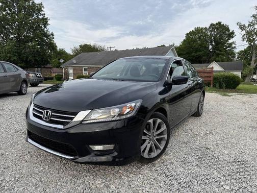 Crystal Black Pearl 2015 Honda Accord Sport 4dr Sedan CVT