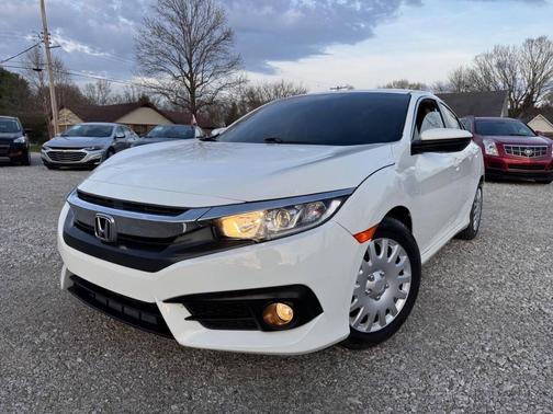 Taffeta White 2016 Honda Civic LX