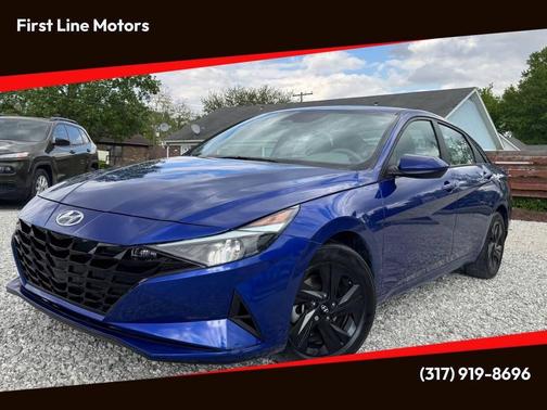 Intense Blue Metallic 2023 Hyundai ELANTRA SEL