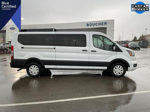 OXFORD WHITE 2024 Ford Transit-350 XLT