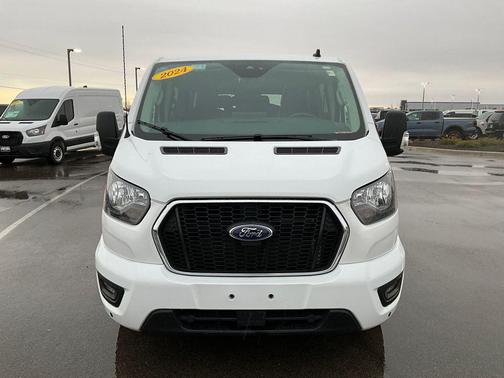 OXFORD WHITE 2024 Ford Transit-350 XLT