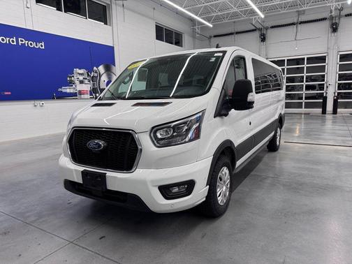 OXFORD WHITE 2023 Ford Transit-350 XLT