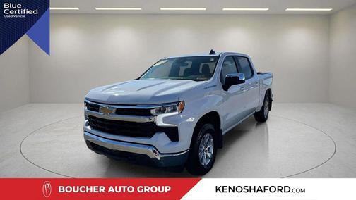 Summit White 2025 Chevrolet Silverado 1500 LT