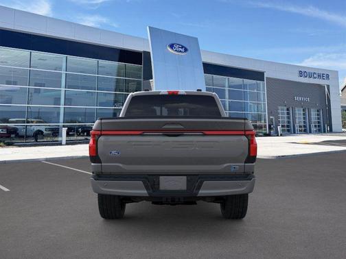 CARBONIZED GRAY METALLIC 2025 Ford F-150 Lightning Platinum
