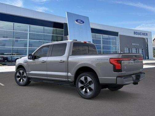 CARBONIZED GRAY METALLIC 2025 Ford F-150 Lightning Platinum