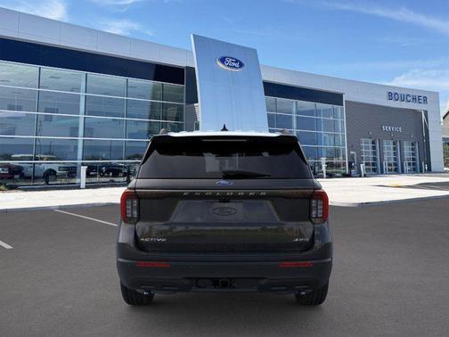 AGATE BLACK METALLIC 2026 Ford Explorer Active