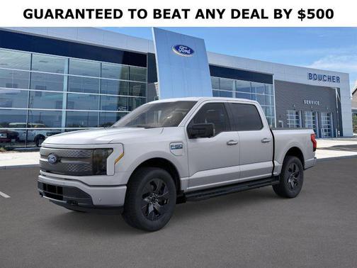 ICONIC SILVER METALLIC 2025 Ford F-150 Lightning Flash