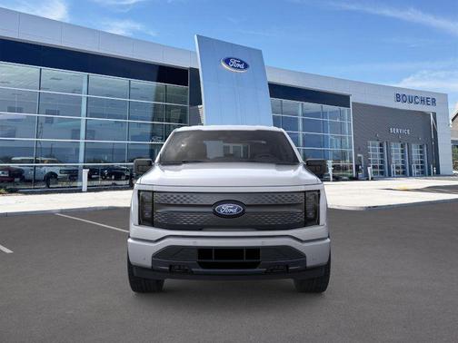 ICONIC SILVER METALLIC 2025 Ford F-150 Lightning Flash