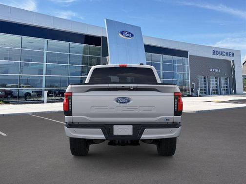 ICONIC SILVER METALLIC 2025 Ford F-150 Lightning Flash