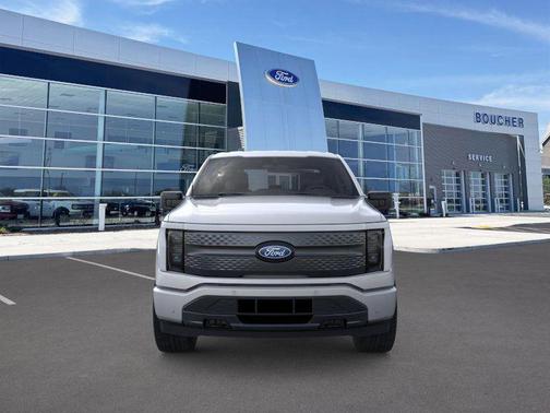 ICONIC SILVER METALLIC 2025 Ford F-150 Lightning Flash