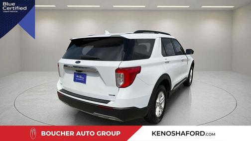 Oxford White 2020 Ford Explorer XLT