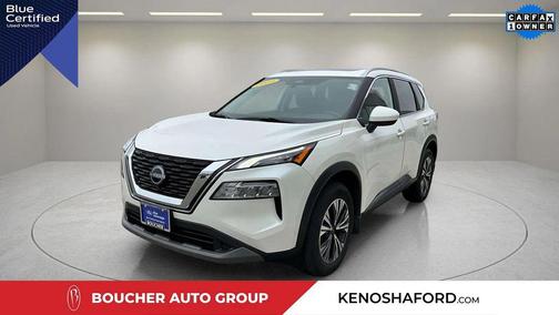 Pearl White Tricoat 2023 Nissan Rogue SV