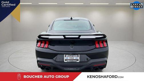 SHADOW BLACK 2025 Ford Mustang Dark Horse Fastback