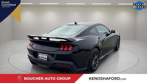 SHADOW BLACK 2025 Ford Mustang Dark Horse Fastback