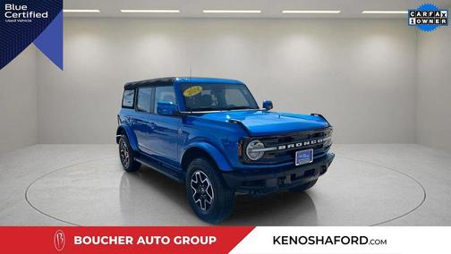 VELOCITY BLUE METALLIC 2024 Ford Bronco Outer Banks