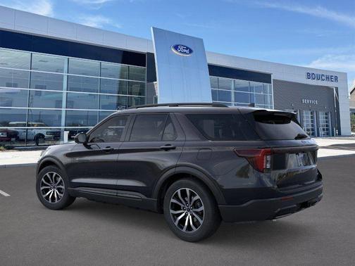 AGATE BLACK METALLIC 2026 Ford Explorer ST-Line