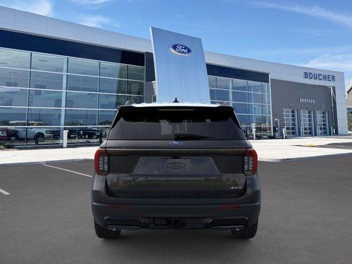 AGATE BLACK METALLIC 2026 Ford Explorer ST-Line